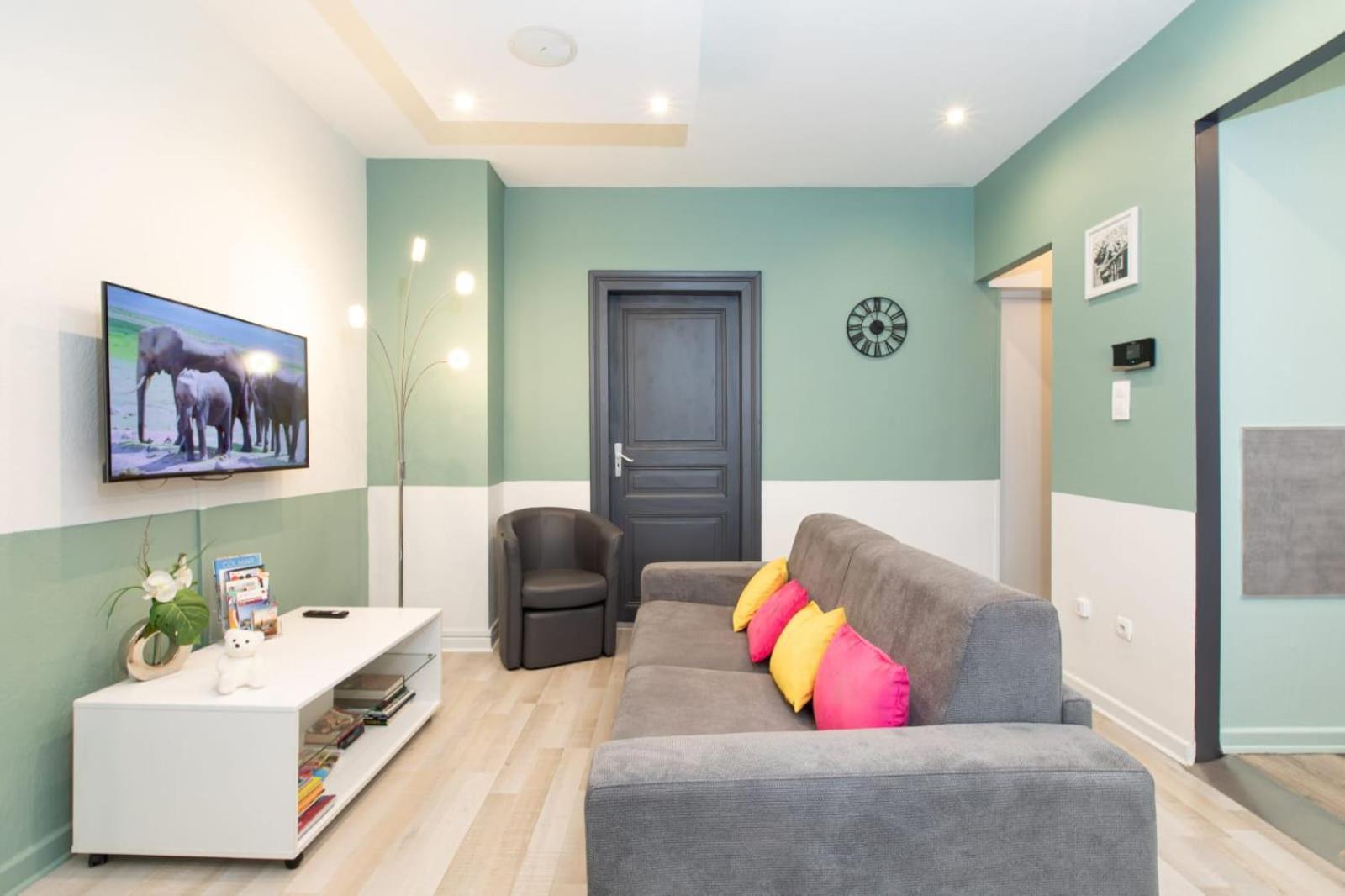 דירות קולמר Evasion St Joseph Odysalis - Lit King Size - Parking - Proche Centre מראה חיצוני תמונה